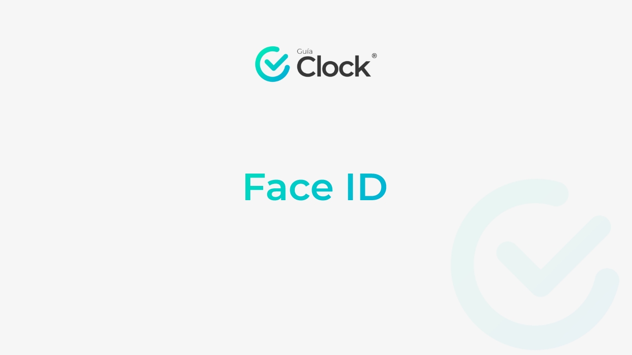 Faceid Clock In Contenido - SoftwareClock